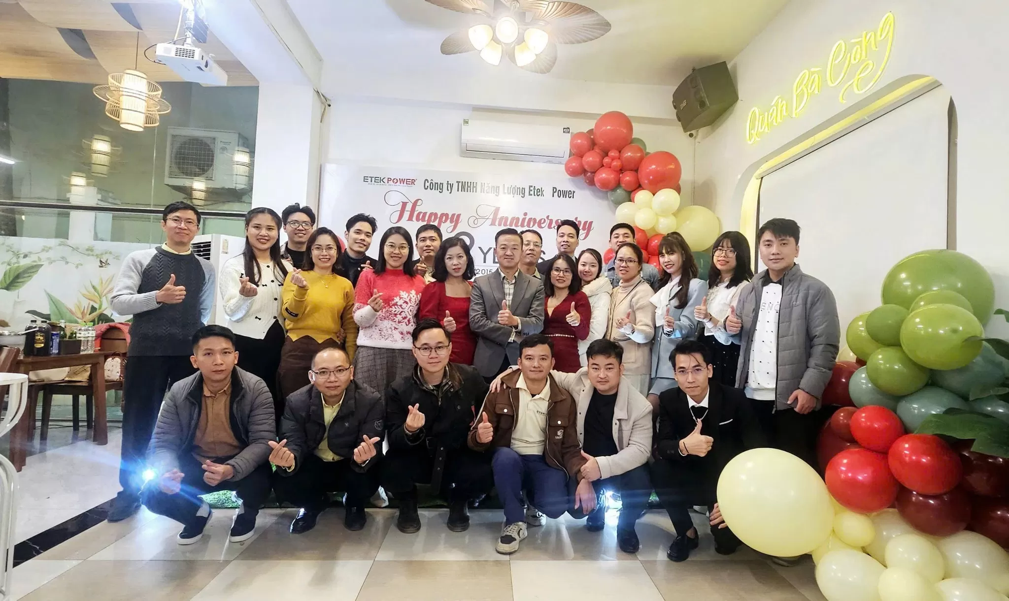 Sinh nhật 09 tuổi Etek Power